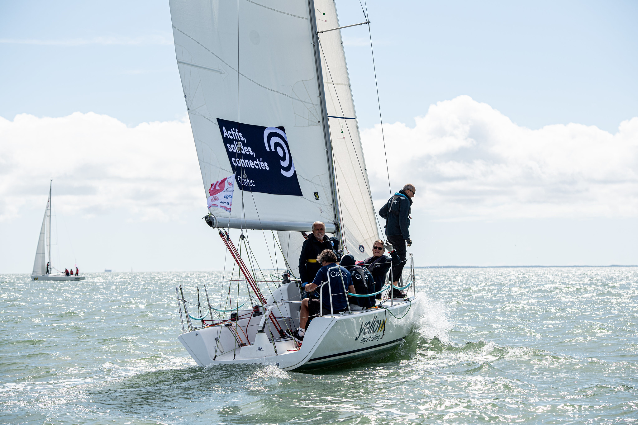 La Cavec, participante du challenge Voile ! | Cavec | Caisse d ...
